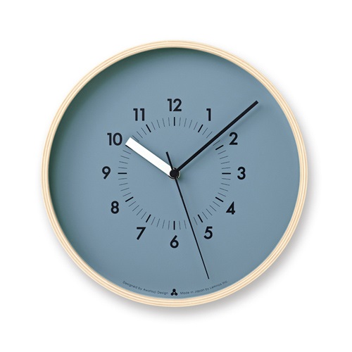 Lemnos（レムノス）掛時計 SOSO（ソソ） ブルー | 掛時計 | の通販
