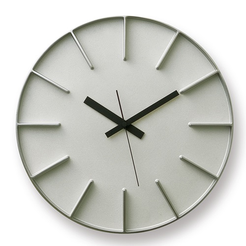Lemnos（レムノス）掛時計 edge clock（エッジ クロック）Φ350mm アルミニウム商品画像