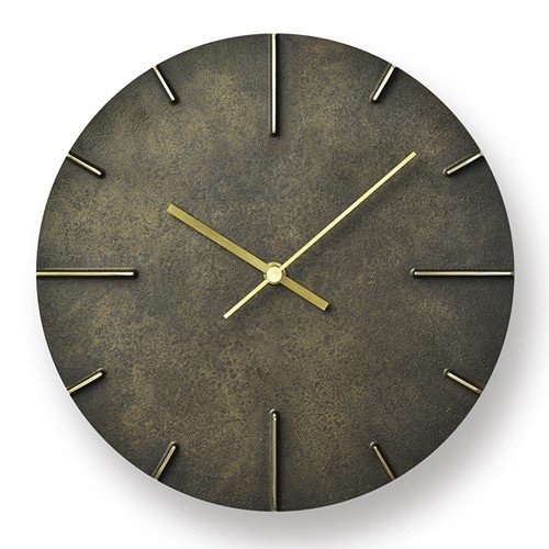 Lemnos（レムノス）掛時計 Quaint（クエィント） 斑紋黒染色（ブラック）商品画像