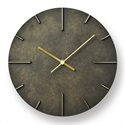 【予約注文】Lemnos（レムノス）掛時計 Quaint（クエィント） 斑紋黒染色（ブラック）