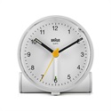 BRAUN（ブラウン）置時計 Classic Analog Alarm Clock BC01W 69mm ホワイト
