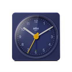 BRAUN（ブラウン）置時計 Alarm Table Clock BC02BL 57mm ブルー