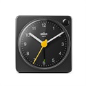 BRAUN（ブラウン）置時計 Analog Alarm Clock BC02XB 57mm ブラック