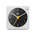 BRAUN（ブラウン）置時計 Analog Alarm Clock BC02XWB 57mm ホワイト×ブラック