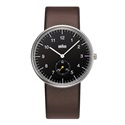 BRAUN（ブラウン）腕時計 Watch BNH0024 ブラウンレザー / ブラック [996BN0024BKBRG]