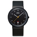 BRAUN（ブラウン）腕時計 Watch BNH0032 レザーバンド / ブラック [996BNH0032BKBKG]