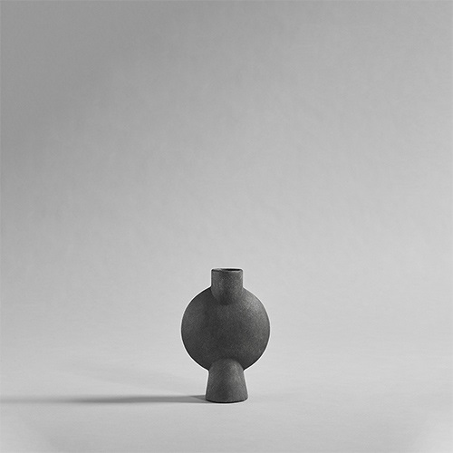 【予約注文】101 COPENHAGEN（コペンハーゲン）フラワーベース Sphere Vase Bubl w140mm ダークグレー商品画像