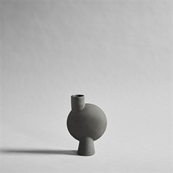 【予約注文】101 COPENHAGEN（コペンハーゲン）フラワーベース Sphere Vase Bubl w190mm ダークグレー