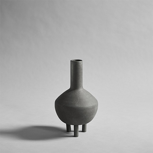 【予約注文】101 COPENHAGEN（コペンハーゲン）フラワーベース Duck Vase Fat Φ210mm ダークグレー商品画像