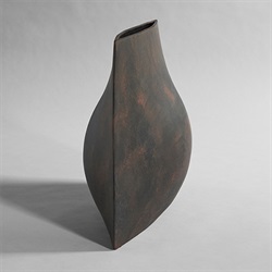 【廃番】101 COPENHAGEN（コペンハーゲン）フラワーベース Origami Vase w250mm コーヒー