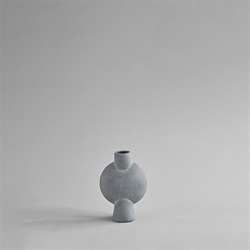 【廃番】101 COPENHAGEN（コペンハーゲン）フラワーベース Sphere Vase Bubl w140mm ライトグレー