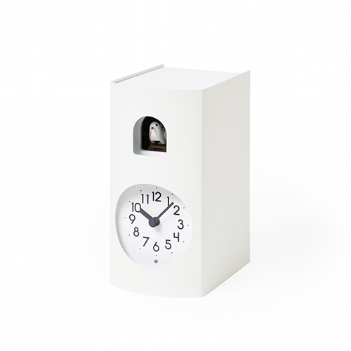 Lemnos（レムノス）置掛兼用時計 Bockoo（ブックゥ） ホワイト商品画像