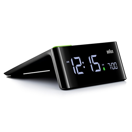 一時取扱中止】BRAUN（ブラウン）置時計 Digital ALARM Clock BC16B ブラック | 置時計 |  の通販「ヤマギワオンラインストア」