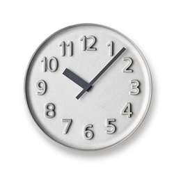 【廃番】Lemnos（レムノス）掛時計 Founder clock（ファウンダークロック） アルミニウム