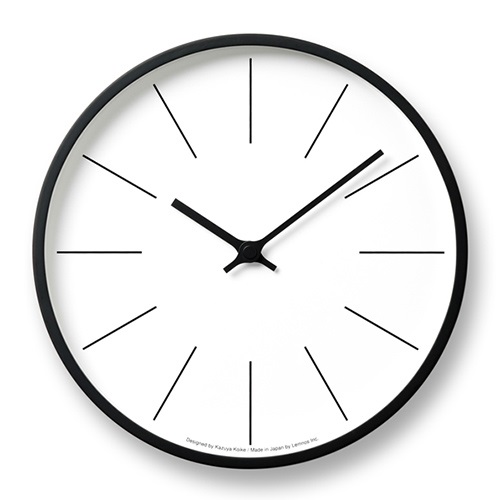 Lemnos（レムノス）電波時計 時計台の時計 Φ305mm ライン | 掛時計