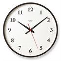 Lemnos（レムノス）掛時計  Plywood clock  φ305mm  ブラウン