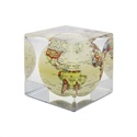 MOVA 地球儀 MOVA Cube（ムーバ・キューブ）□12.7cm アンティークベージュ