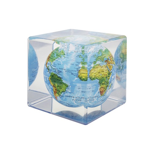 【予約注文】MOVA 地球儀 MOVA Cube（ムーバ・キューブ）Φ12.7cm ブルーレリーフ商品画像
