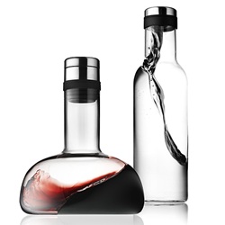 【クリックでお店のこの商品のページへ】menu(メニュー)「Wine Breather Carafe(ワインブリーザーカラフェ)＆ Water Bottle 1L(ウォーターボトル)セット」[996MN4680299]