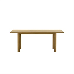マルニコレクション テーブル MALTA(木脚) オーク/ナチュラルホワイト w180cm