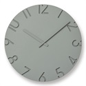 Lemnos（レムノス）掛時計 CARVED COLORED（カーヴド カラード）Φ305mm グレー