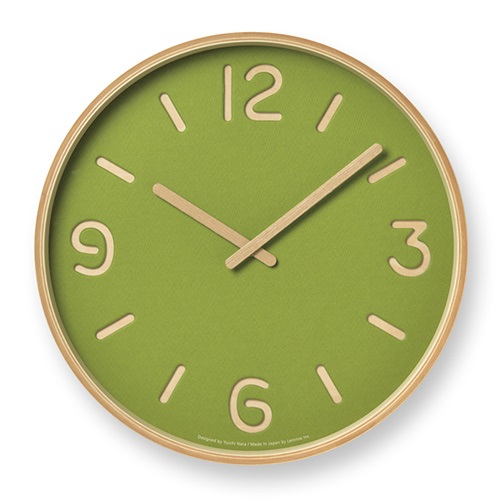 【廃番】Lemnos（レムノス）掛時計 THOMSON PAPER（トムソン ペーパー） グリーン商品画像
