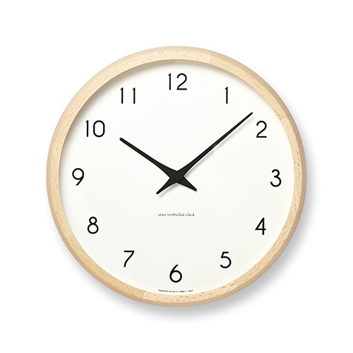 Lemnos（レムノス）掛時計 Campagne（カンパーニュ） ナチュラル商品画像
