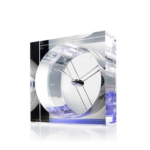 【廃番】Lemnos（レムノス）置時計 IRIS（イリス） ブルー商品画像