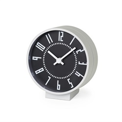 Lemnos（レムノス）置時計 eki clock S（エキ クロック エス） ブラック