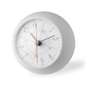 Lemnos（レムノス）置時計 earth clock less（アース クロック レス） ホワイト
