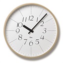 Lemnos（レムノス）掛時計 RIKI CLOCK（リキ クロック）細字