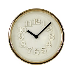 【クリックでお店のこの商品のページへ】Lemnos(レムノス)「小さな時計」ゴールド[996WR0715GD]