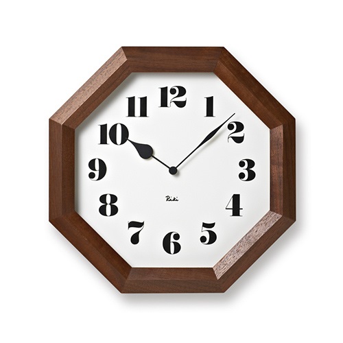 Lemnos（レムノス）掛時計 八角の時計（はちかくのとけい） | 掛時計 