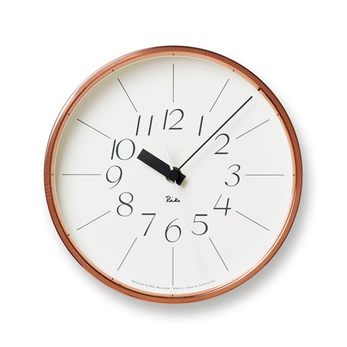 Lemnos（レムノス）掛時計 銅の時計 | 掛時計 | の通販「ヤマギワ 