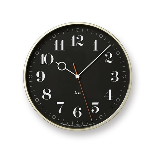 Lemnos（レムノス）掛時計 RIKI RING CLCOK（リキ リング クロック） ブラック商品画像