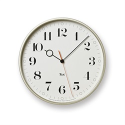 Lemnos（レムノス）掛時計 RIKI RING CLCOK（リキ リング クロック） ホワイト