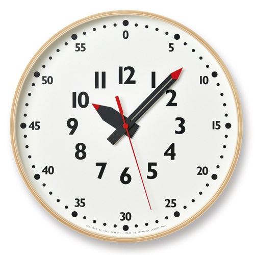 Lemnos（レムノス）掛時計 fun pun clock（フンプンクロック）Φ354mm商品サムネイル