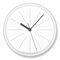 Lemnos（レムノス）掛時計 ラインの時計 Φ290mm ホワイト商品サムネイル