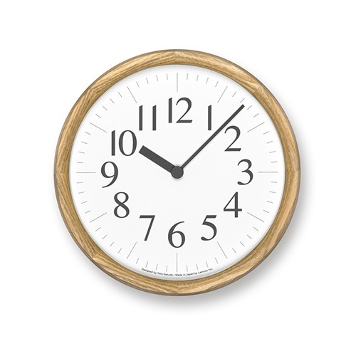 【廃番】Lemnos（レムノス）Clock B（クロック ビー） ナチュラル商品画像