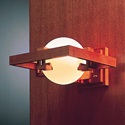 Frank Lloyd Wright（フランクロイドライト）ブラケット照明 ROBIE 1（ロビー1） チェリー 【要電気工事】