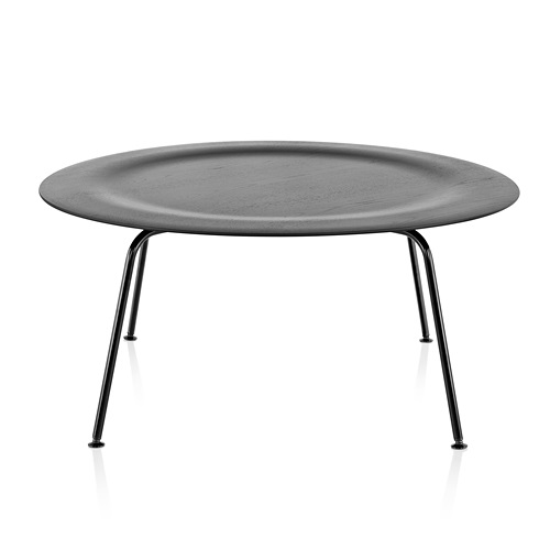 【廃番】Herman Miller（ハーマンミラー）Eames Plywood Coffee Table スチールベース/ブラック/エボニー【取寄品】商品画像