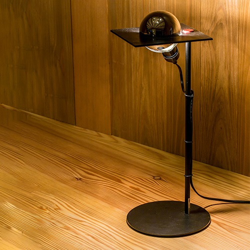 YAMAGIWA（ヤマギワ）フロア照明 MIRROR BALL LAMP φ270mm ブラック 