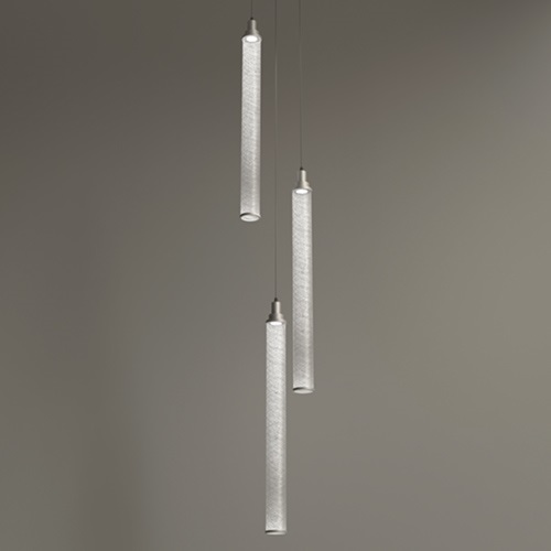 【要電気工事】YAMAGIWA 照明器具  GLASSWEAVE 3灯 ×  MULTI-PORT CANOPYセット (320F-534 × 3)商品画像