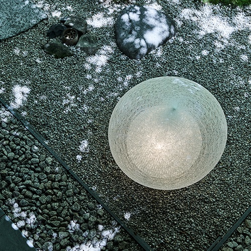 YAMAGIWA（ヤマギワ）テーブル照明 MAYUHANA φ190mm ブラック商品画像