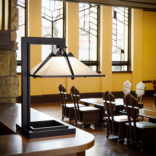 【即納】Frank Lloyd Wright（フランクロイドライト）テーブル照明 TALIESIN 1（タリアセン） チェリー（ランプ別売）商品画像
