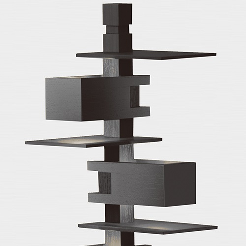 Frank Lloyd Wright（フランクロイドライト）テーブル照明 TALIESIN 3（タリアセン） BLACK EDITION商品画像
