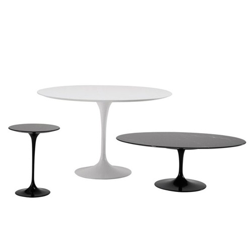 Knoll（ノル） Saarinen Collection ローテーブル Φ910mm ホワイト × アラベスカート商品画像