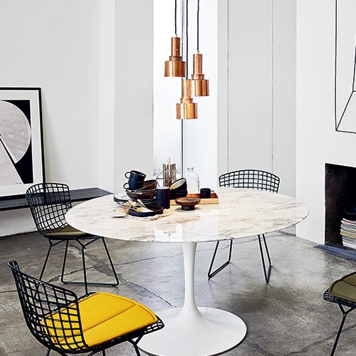 Knoll（ノル） Saarinen Collection ラウンドテーブル Φ910mm ホワイト × ホワイトラミネート商品サムネイル