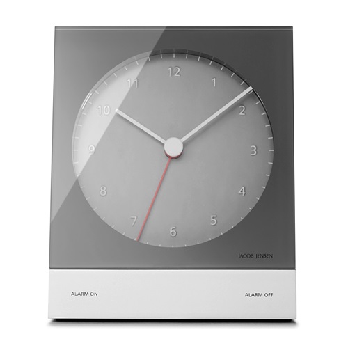 【取扱終了】JACOB JENSEN（ヤコブ・イェンセン）「Desk Alarm Clock（テーブルアラームクロック）」 グレー[485JJN030013]商品画像