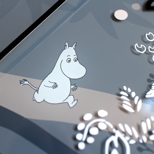 MOOMIN TIMEPIECES（ムーミン・タイムピーシーズ）「Moomin in the forest」[485MTP030008]商品画像